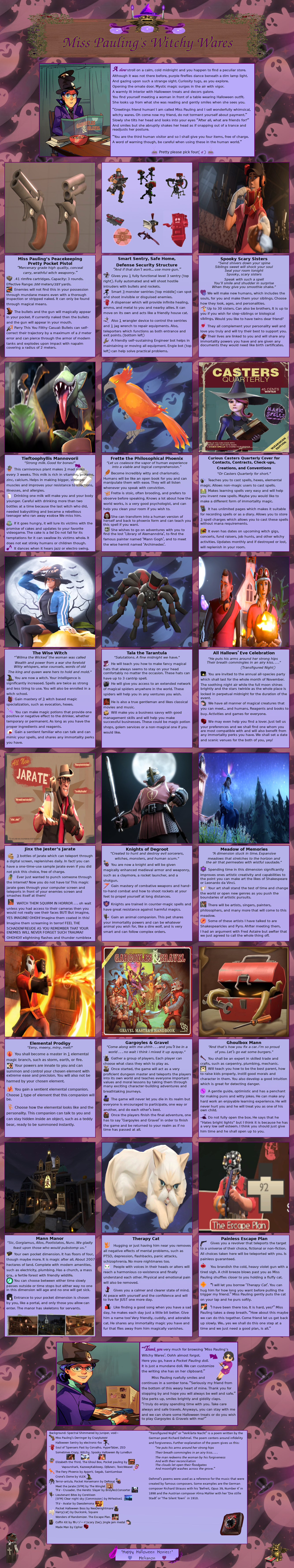 CYOA Short: Miss Pauling's Witchy Wares