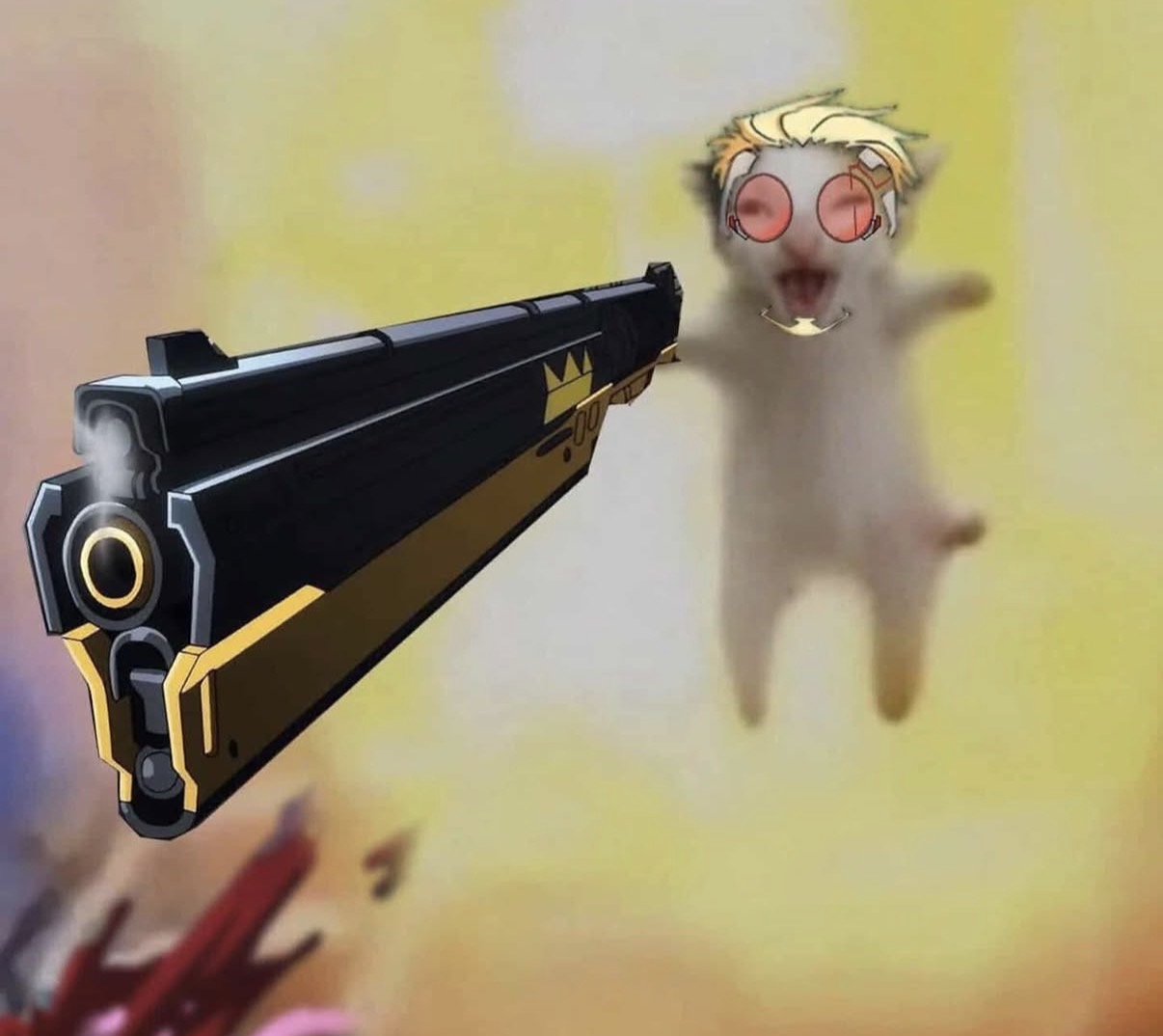 He’s got A GUN