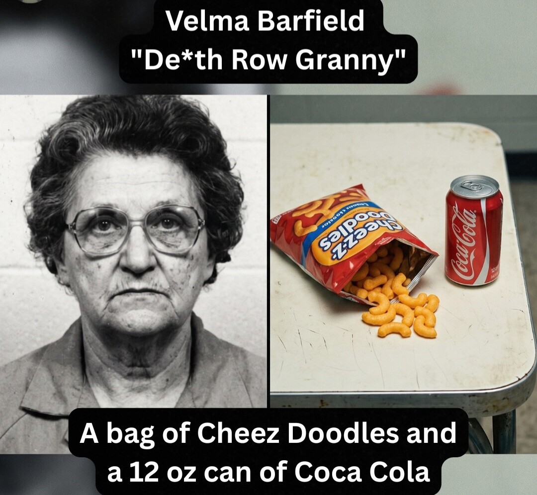 Death row meals and poop